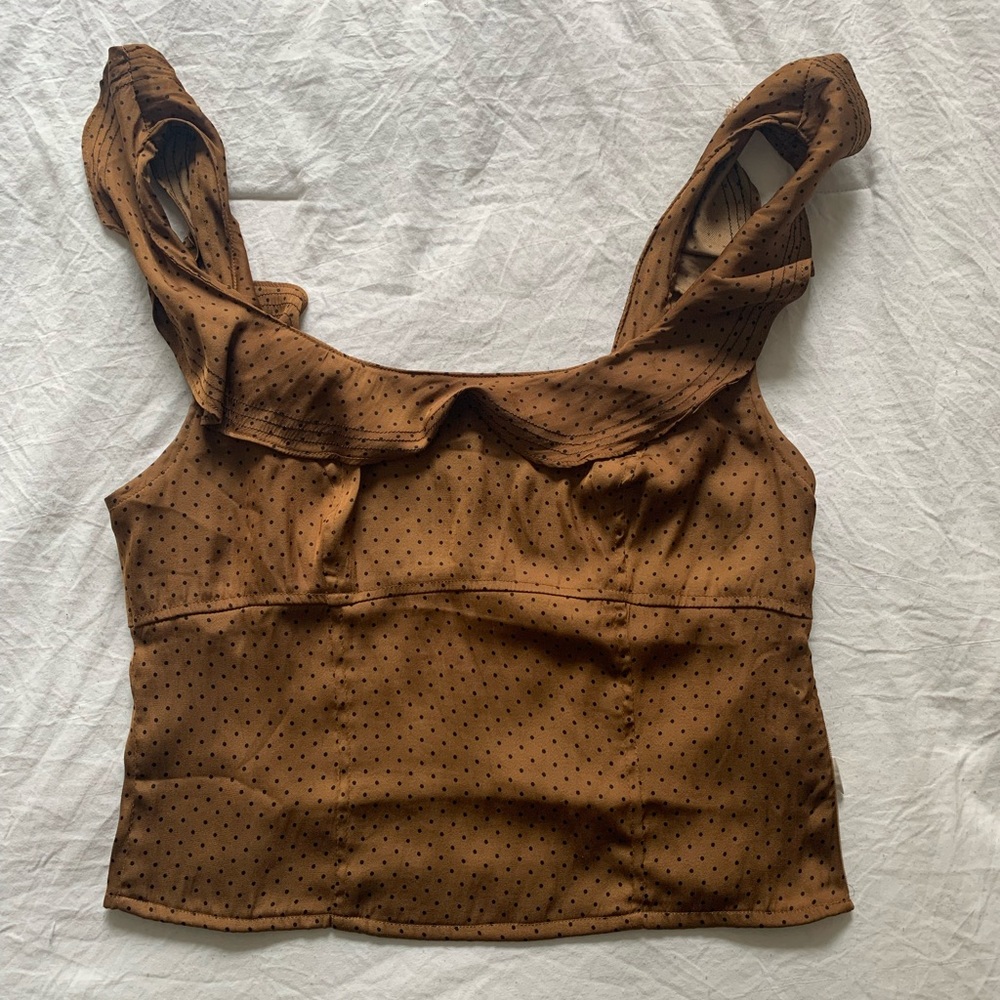 Free People Polka Dot Top